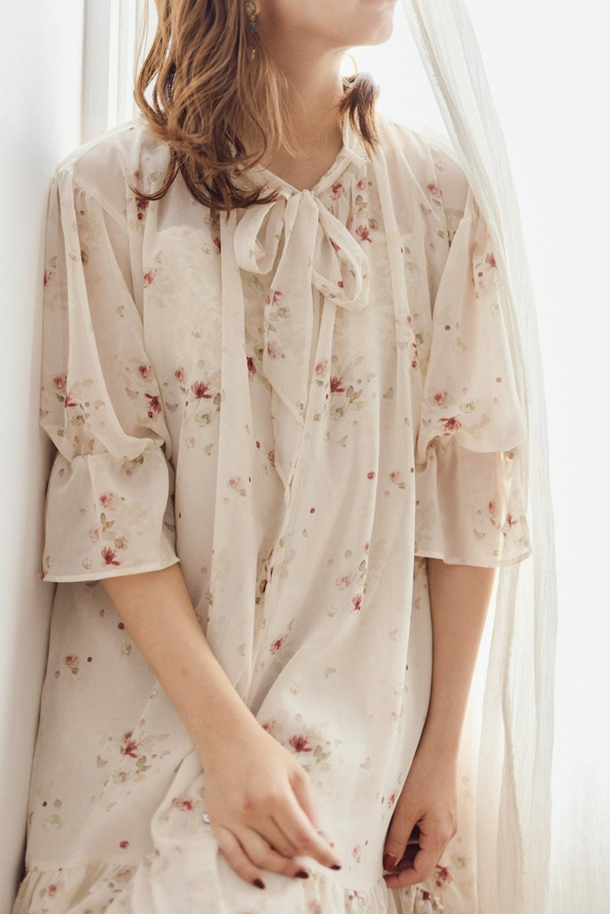 "memories of petals" yoryu flower gather dress