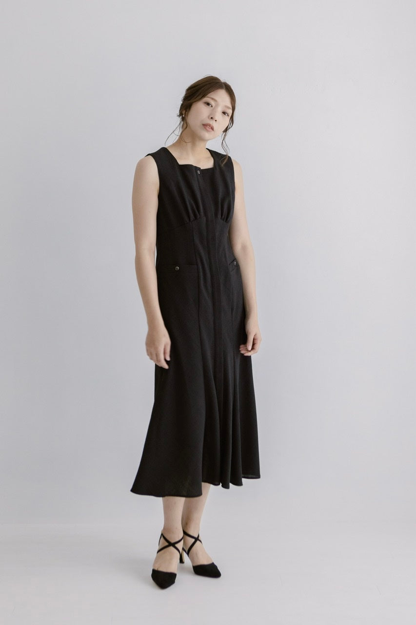 square neck mermaid dress