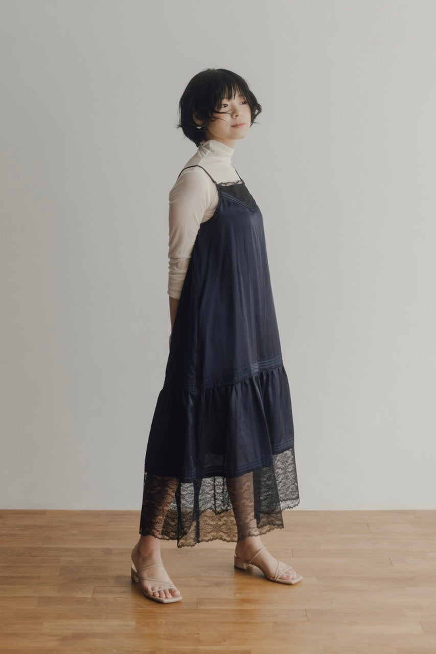 flower lace camisole dress