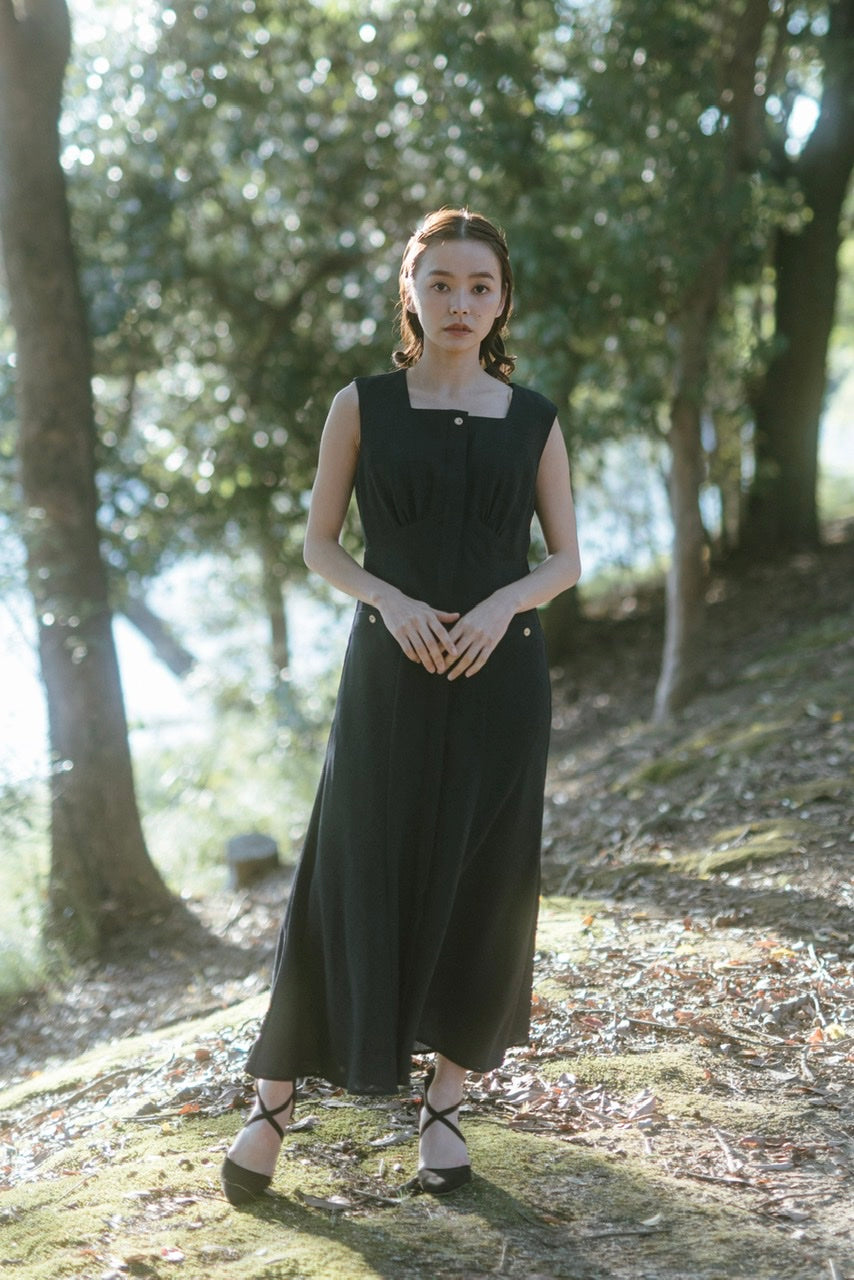 square neck mermaid dress