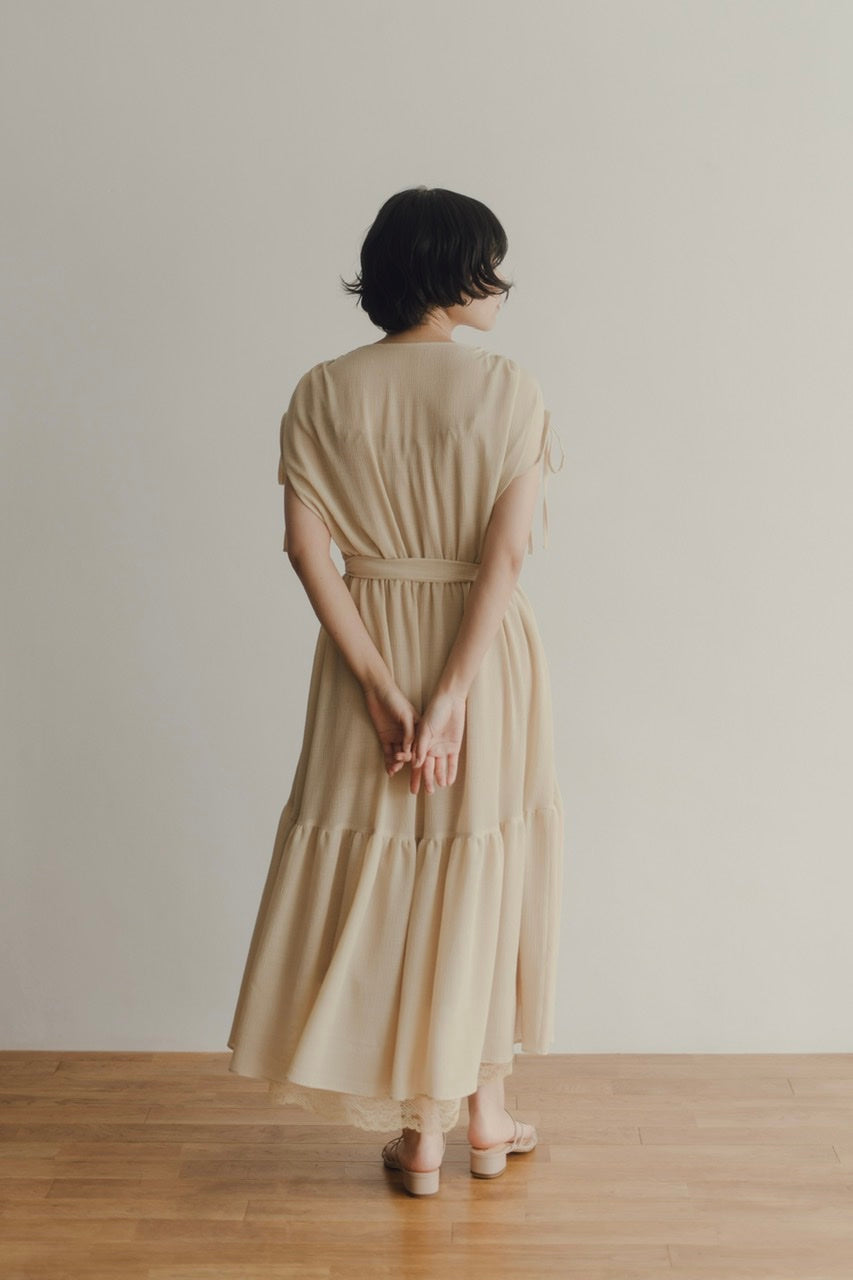 cache coeur gather dress