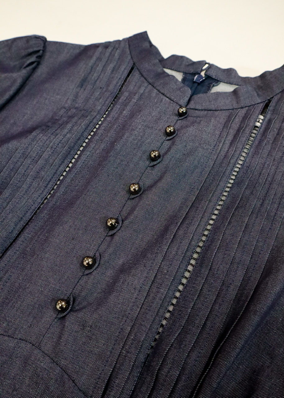 light denim dress