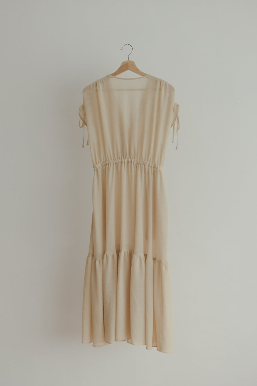 cache coeur gather dress