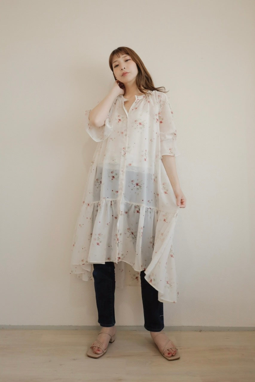 "memories of petals" yoryu flower gather dress