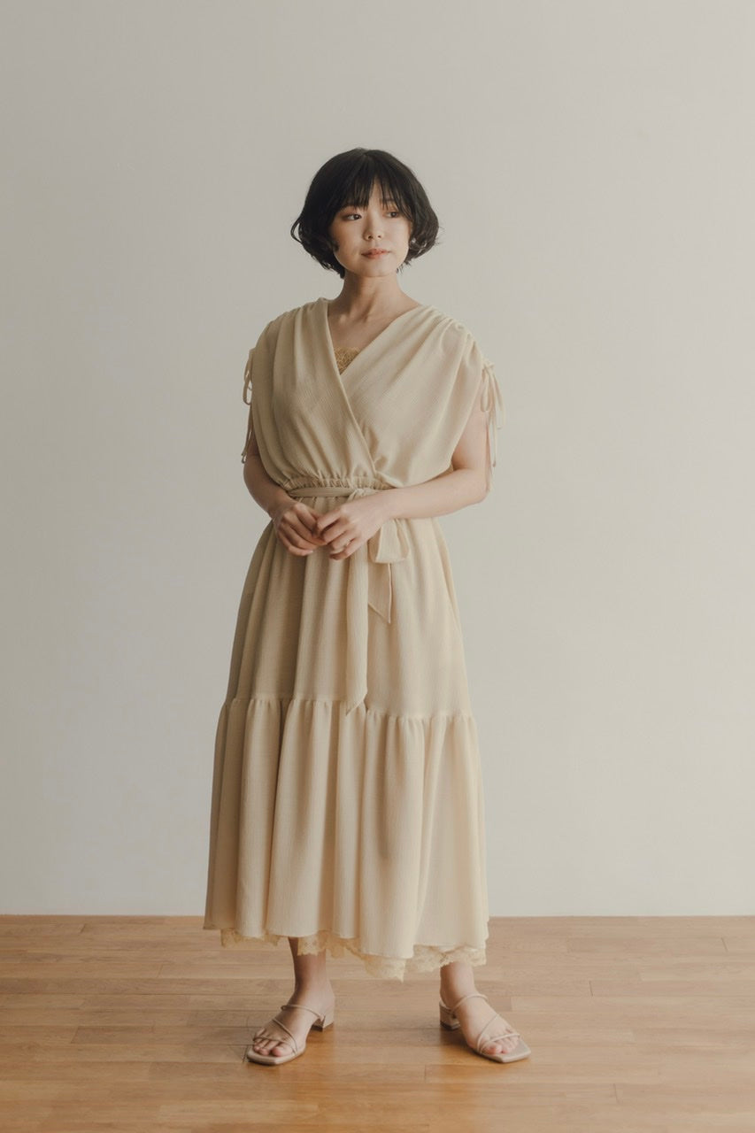cache coeur gather dress