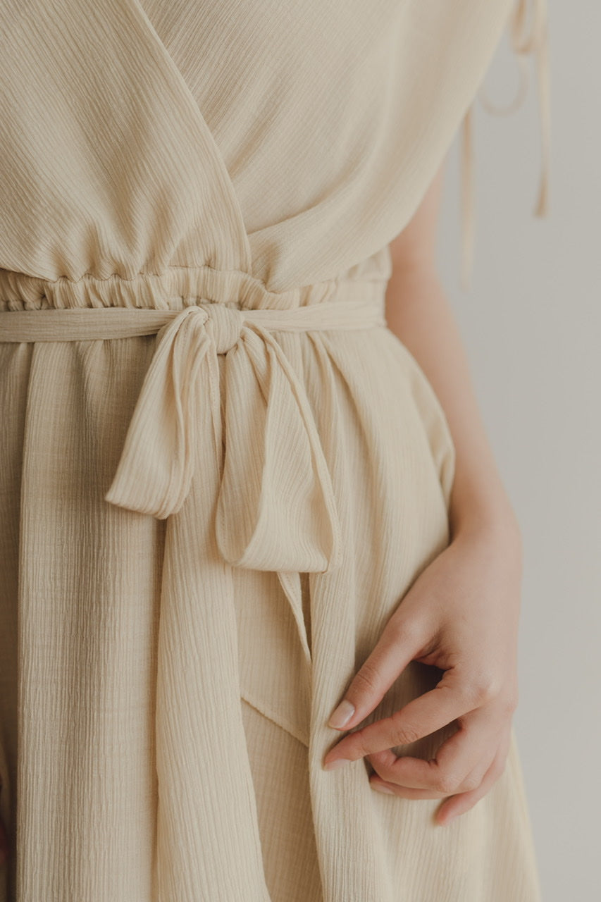 cache coeur gather dress