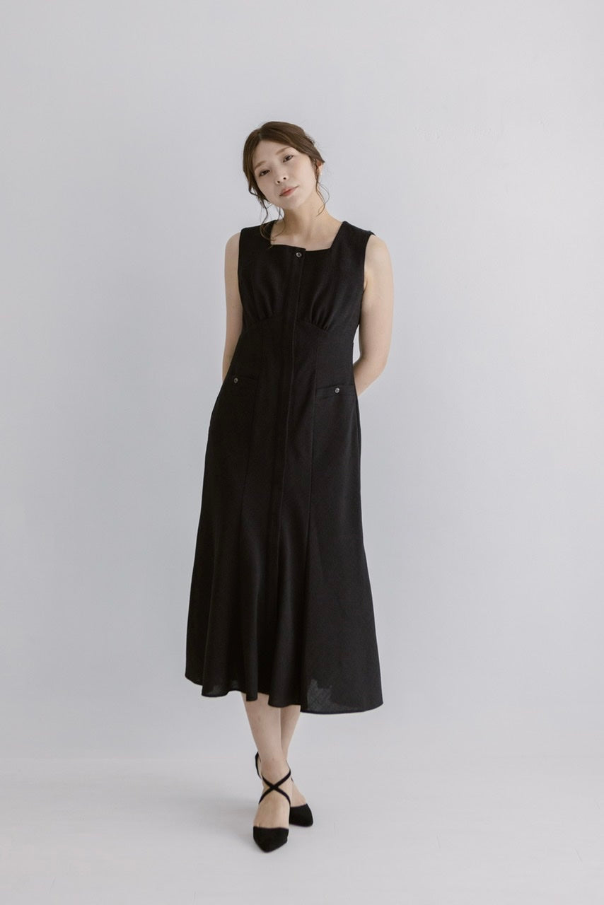 square neck mermaid dress