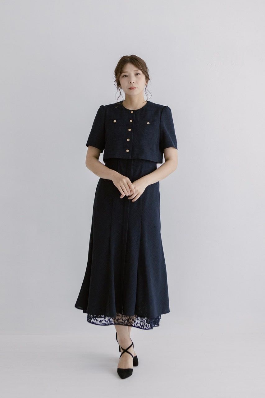 square neck mermaid dress