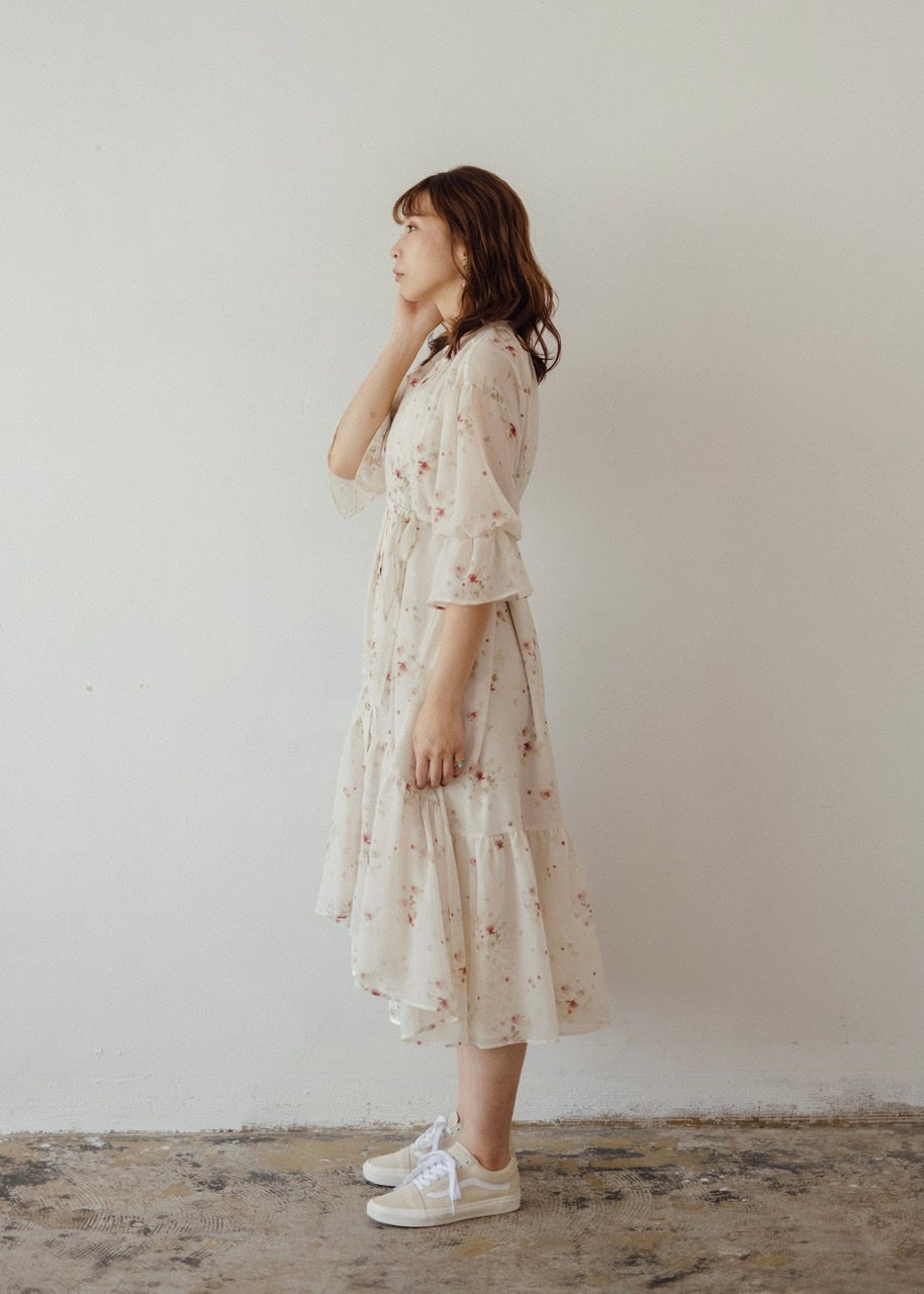 "memories of petals" yoryu flower gather dress
