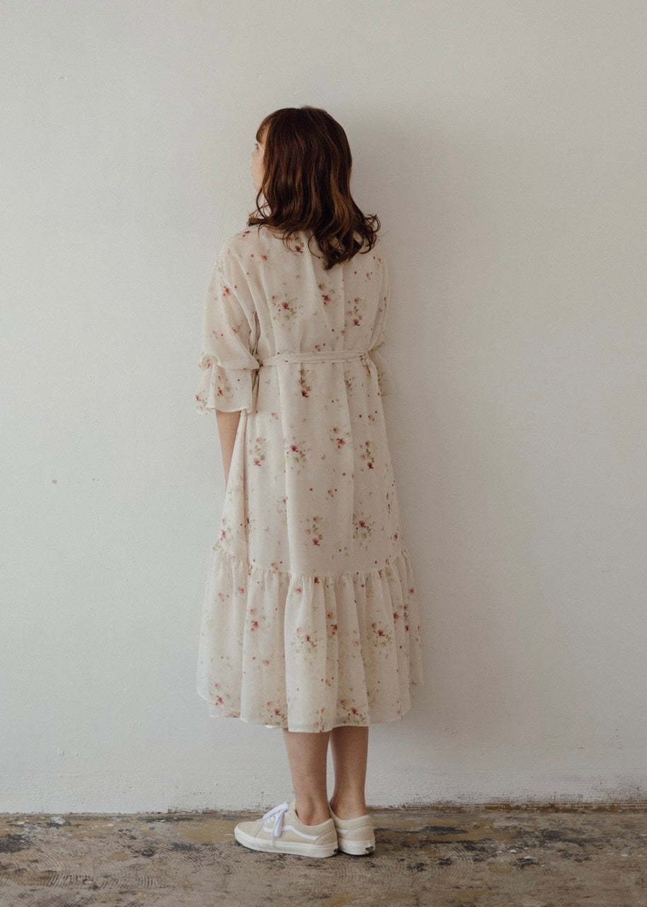 "memories of petals" yoryu flower gather dress
