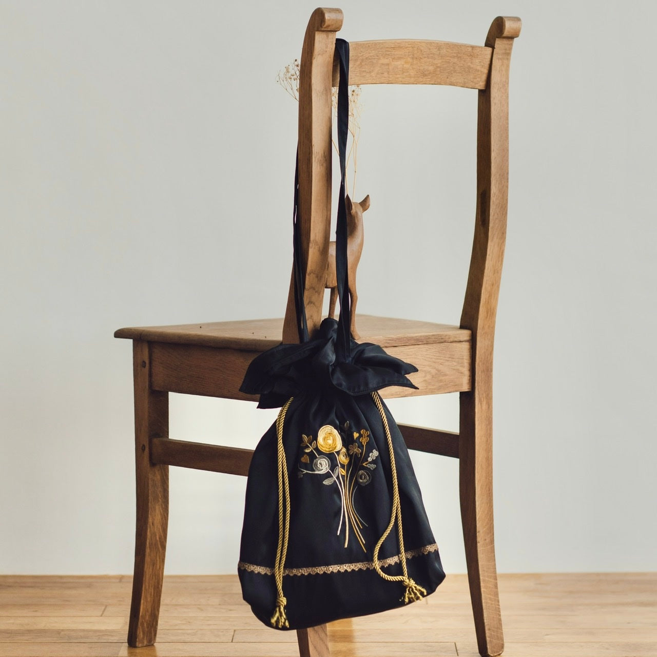 embroidery drawstring bag