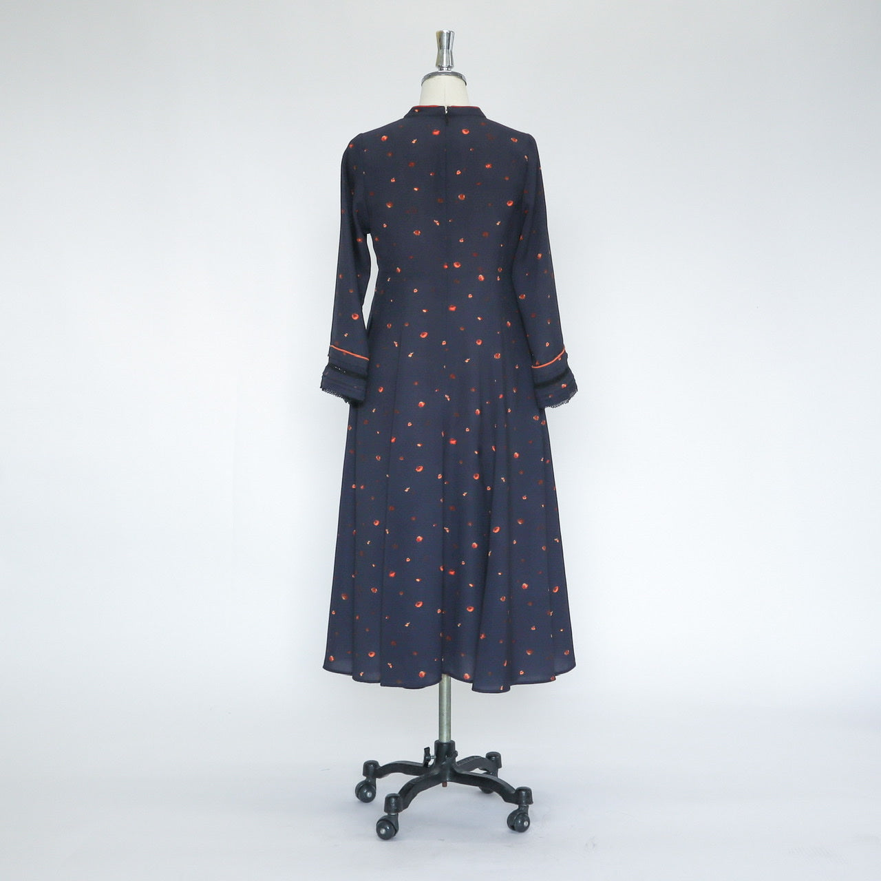 "marchen" orange rose dress