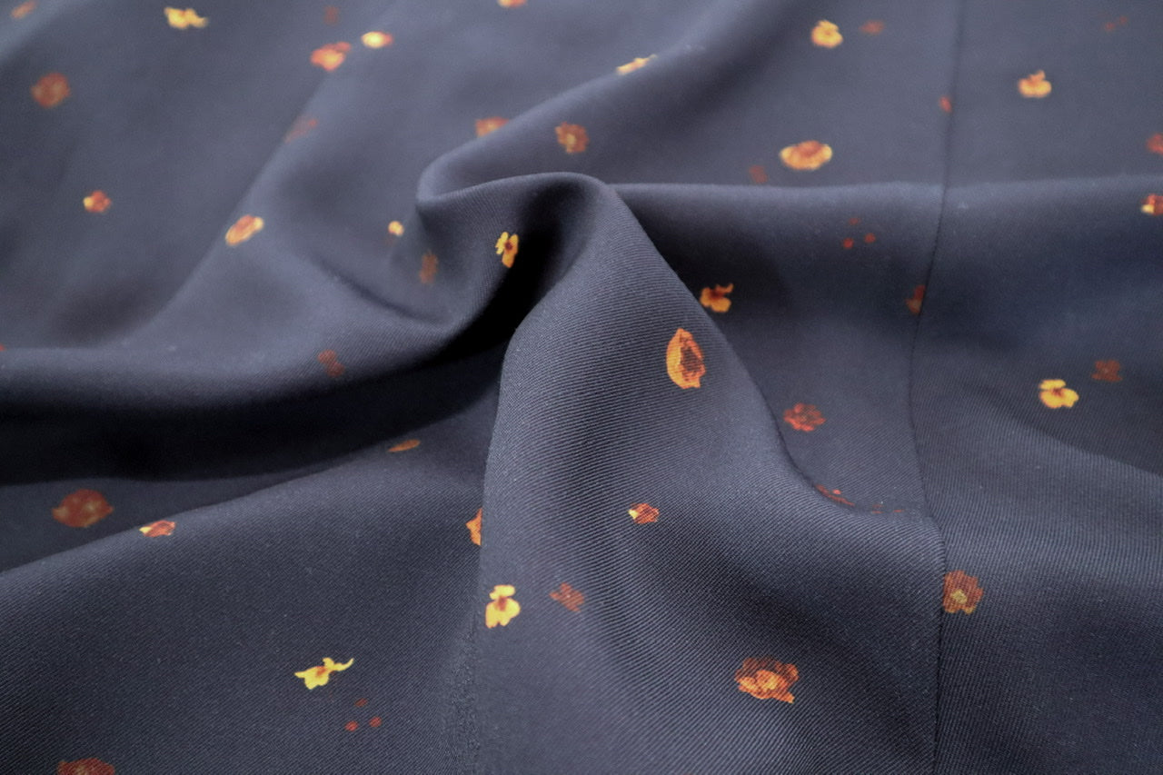 "marchen" orange rose dress