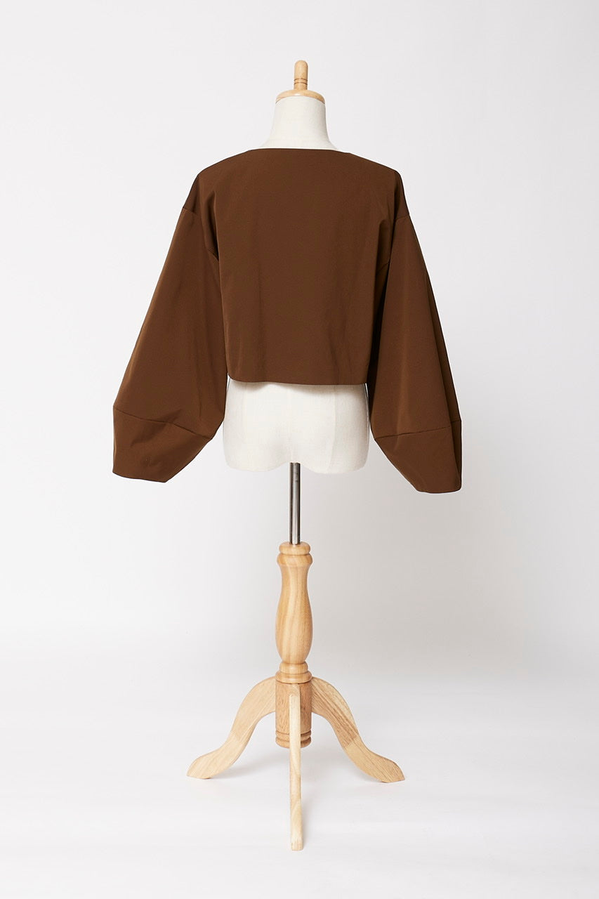 lantern sleeve jacket