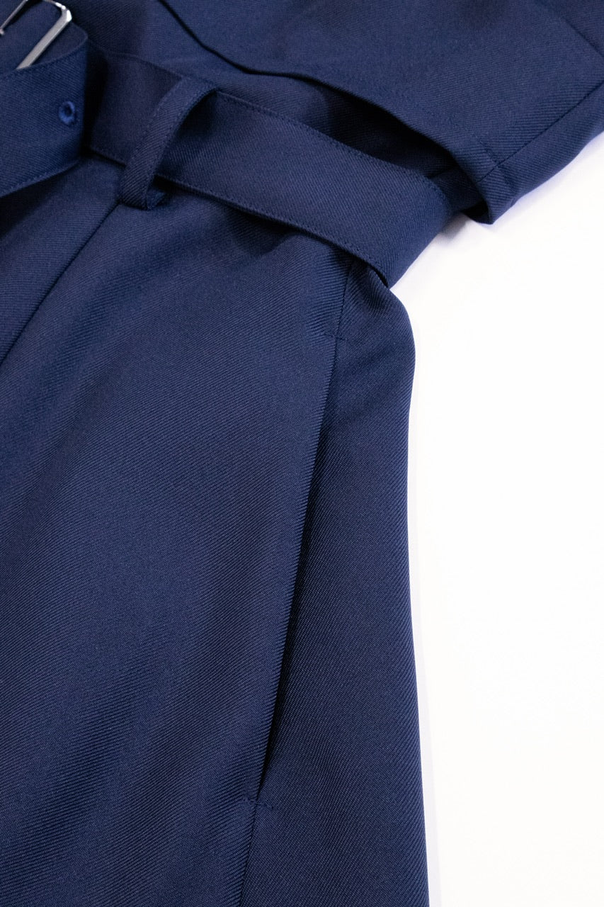 puff sleeve docking dress