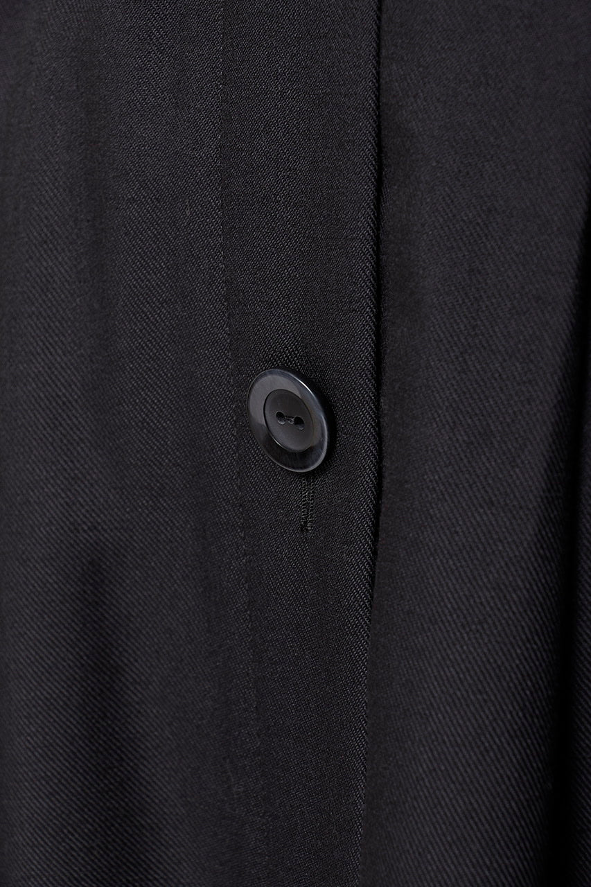Armelle tuck skirt / black