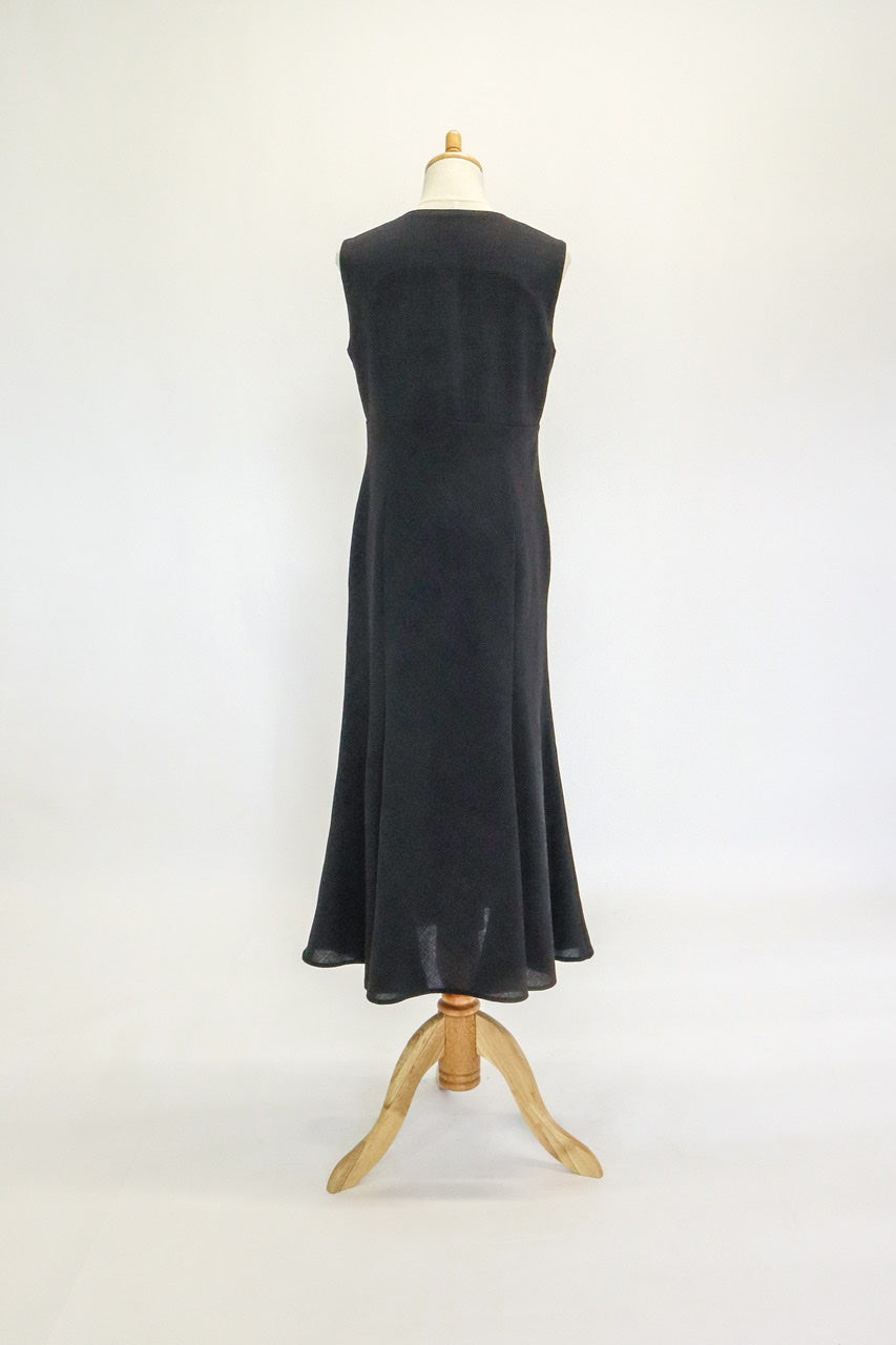 square neck mermaid dress