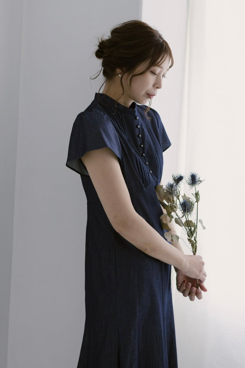light denim dress
