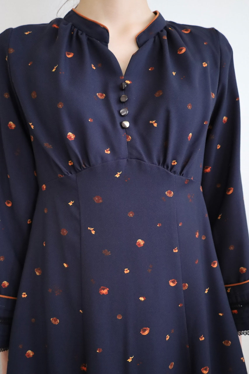 "marchen" orange rose dress