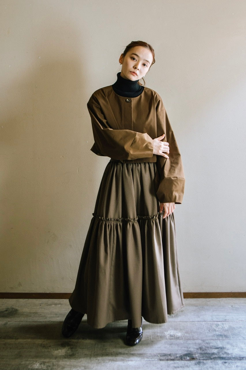lantern sleeve jacket