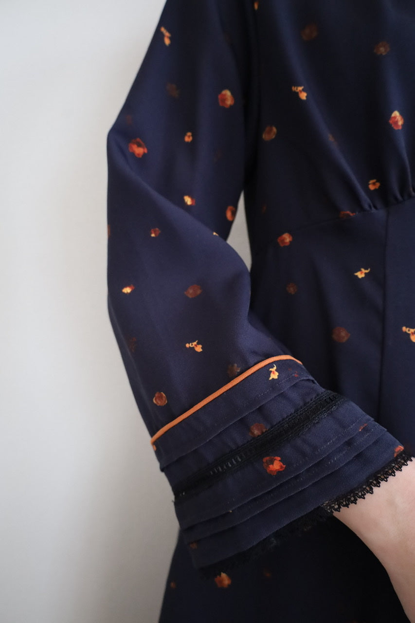 "marchen" orange rose dress