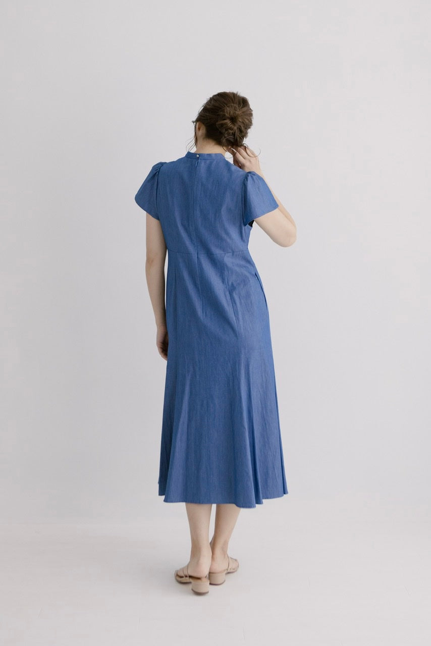 light denim dress