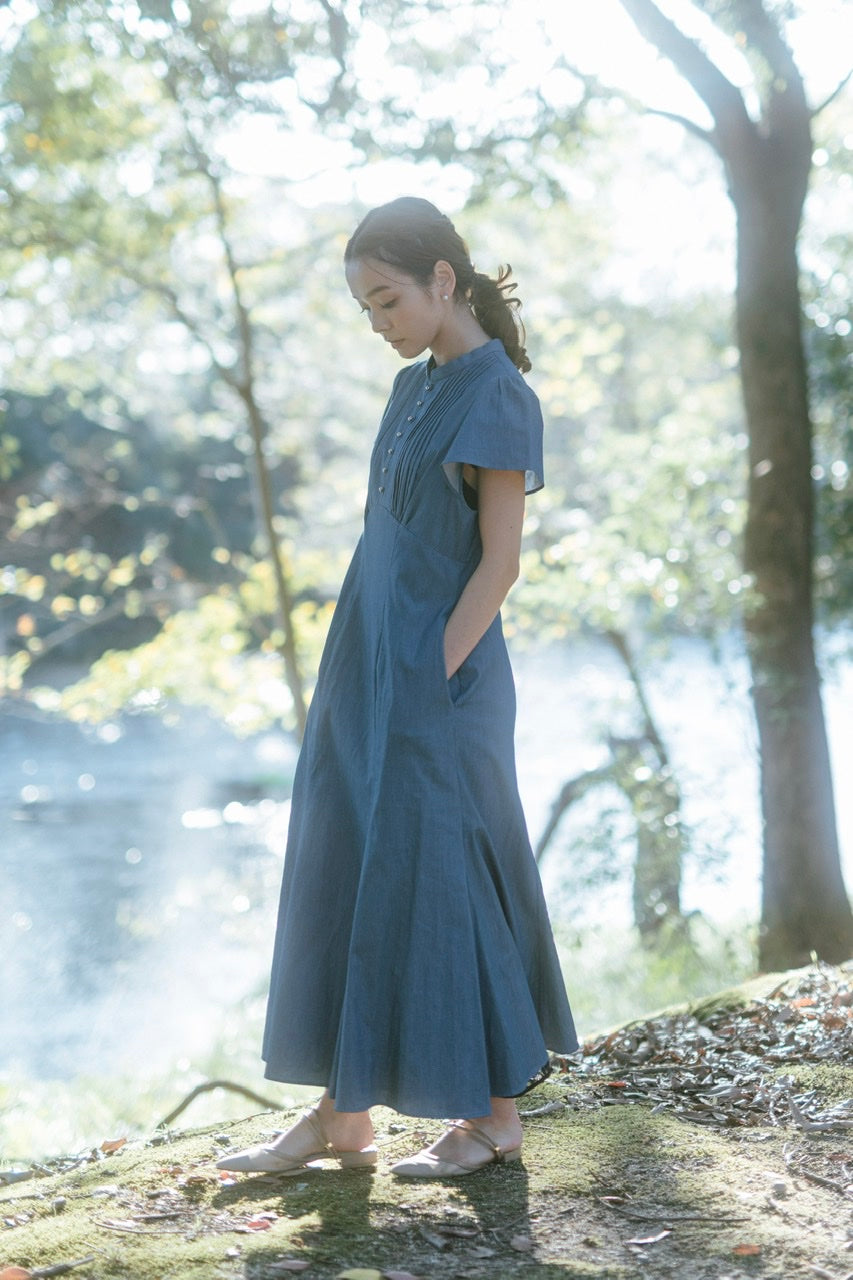 light denim dress