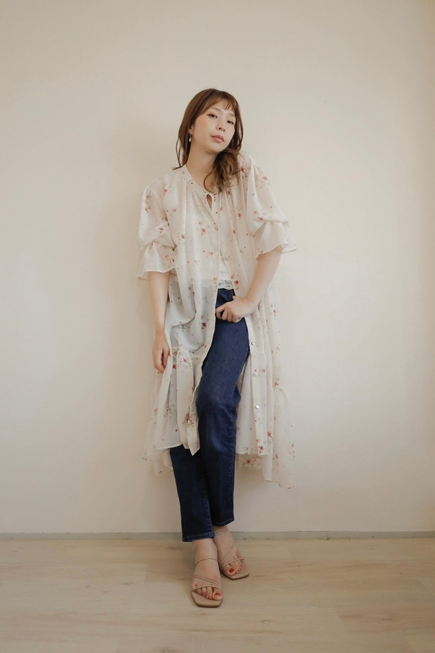 "memories of petals" yoryu flower gather dress