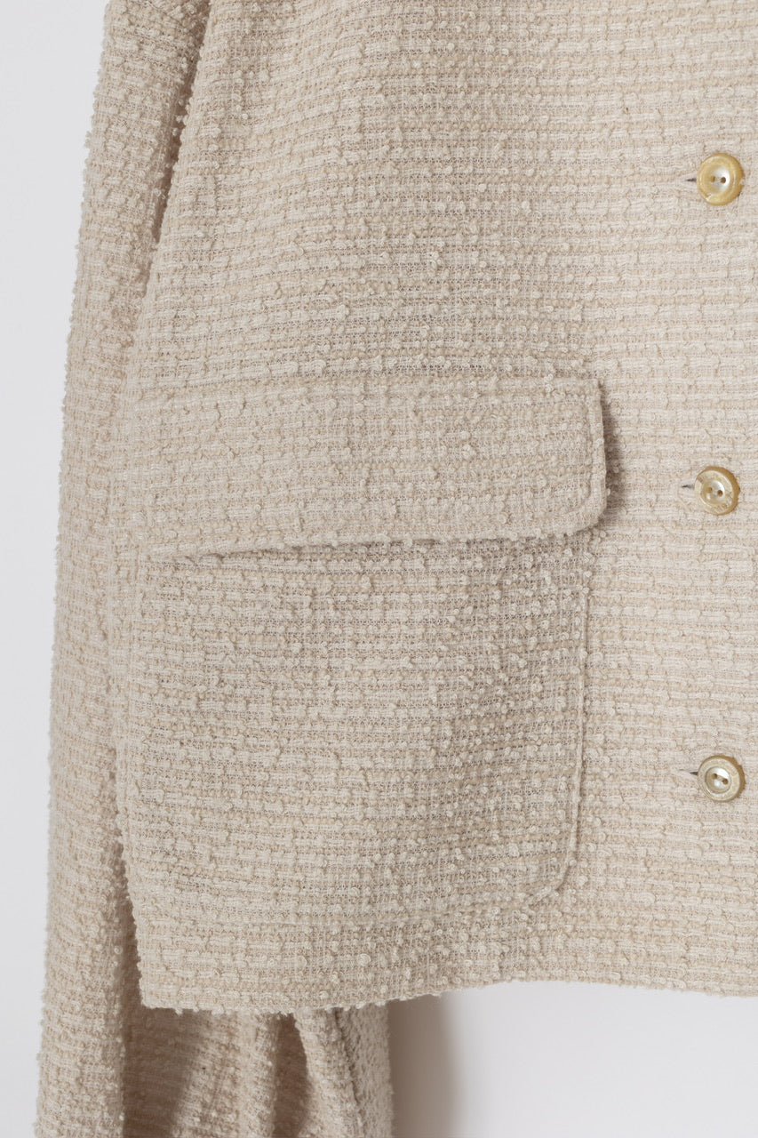 tweed MA-1 / beige – Ruimeme