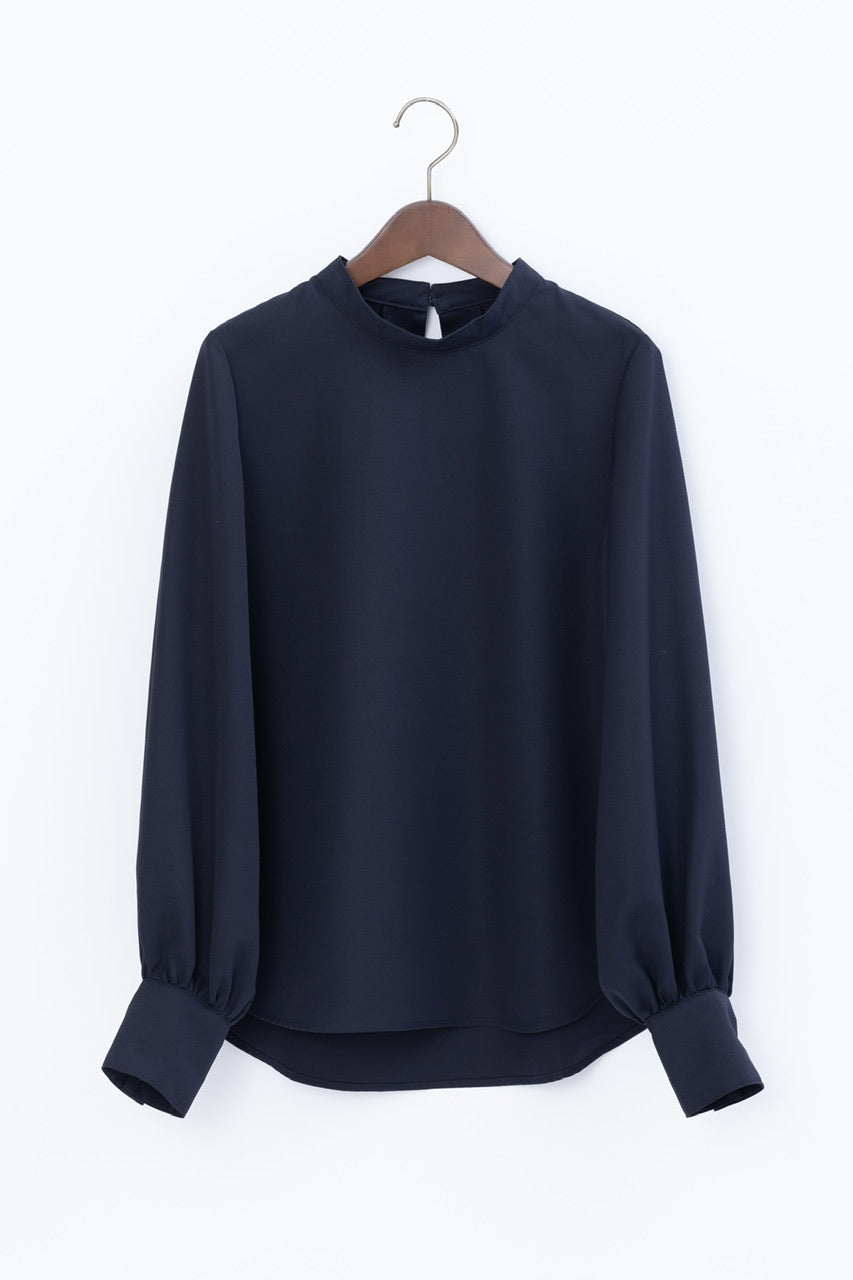 cape blouse / navy
