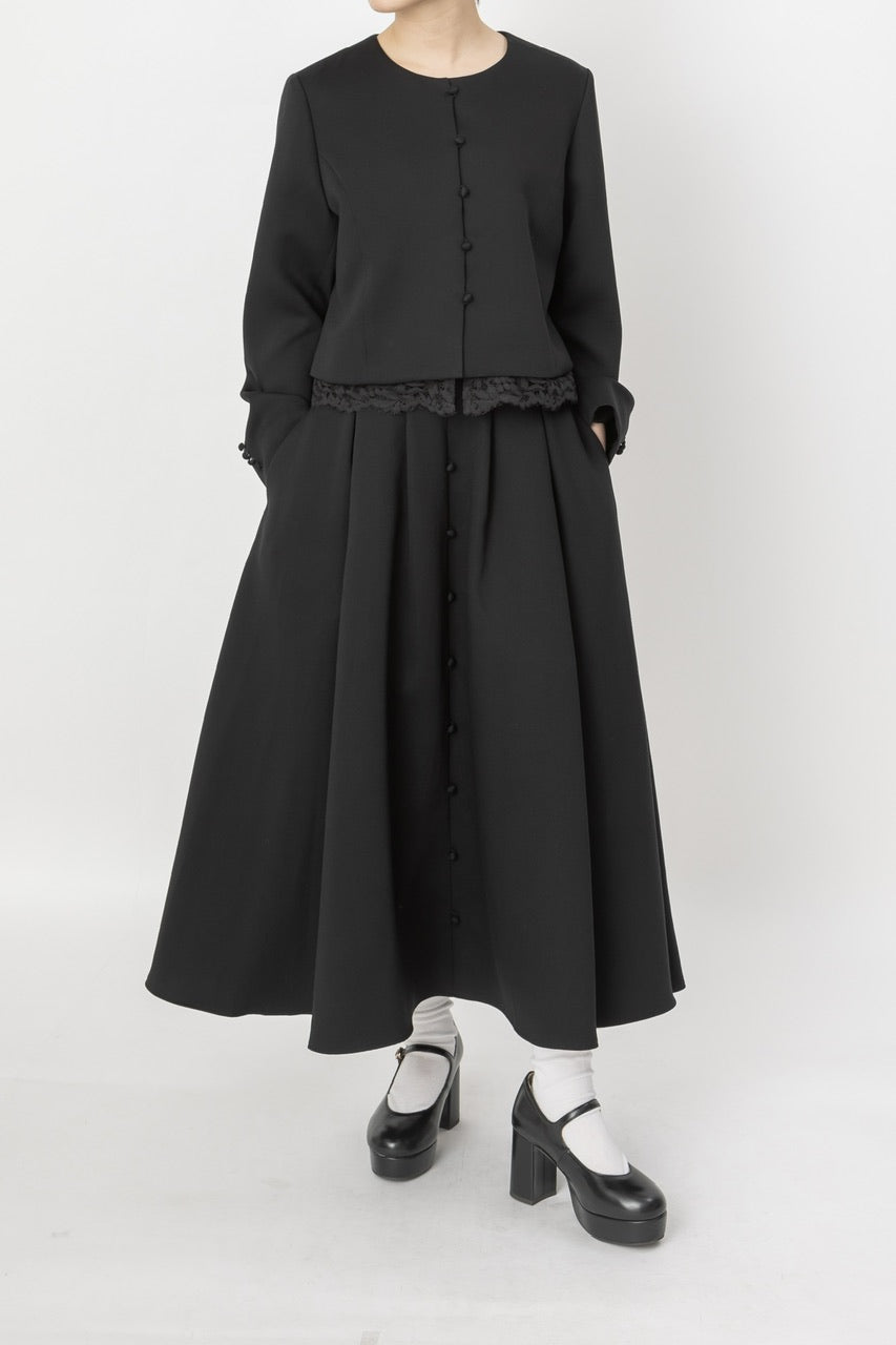 最新・限定 RUIMEME front button tuck skirt - レディース