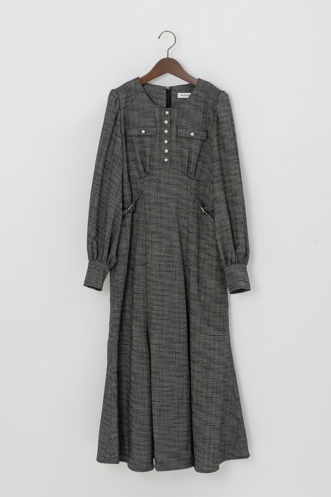 tweed mermaid dress