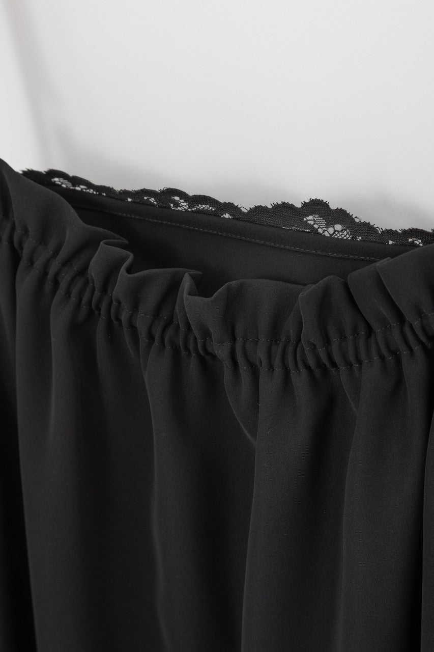 camisole dress / black