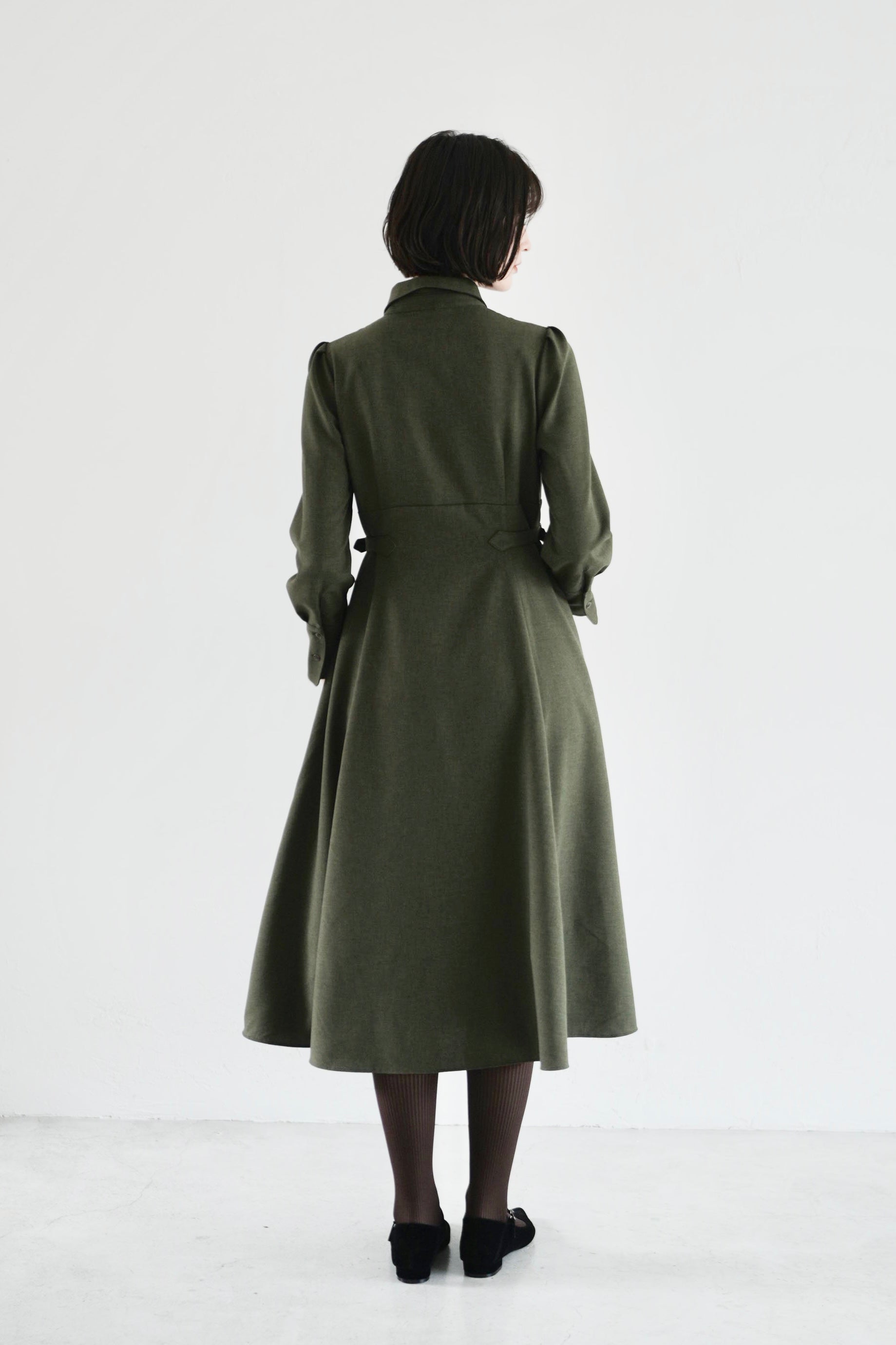 【予約商品】Cecile dress / olive