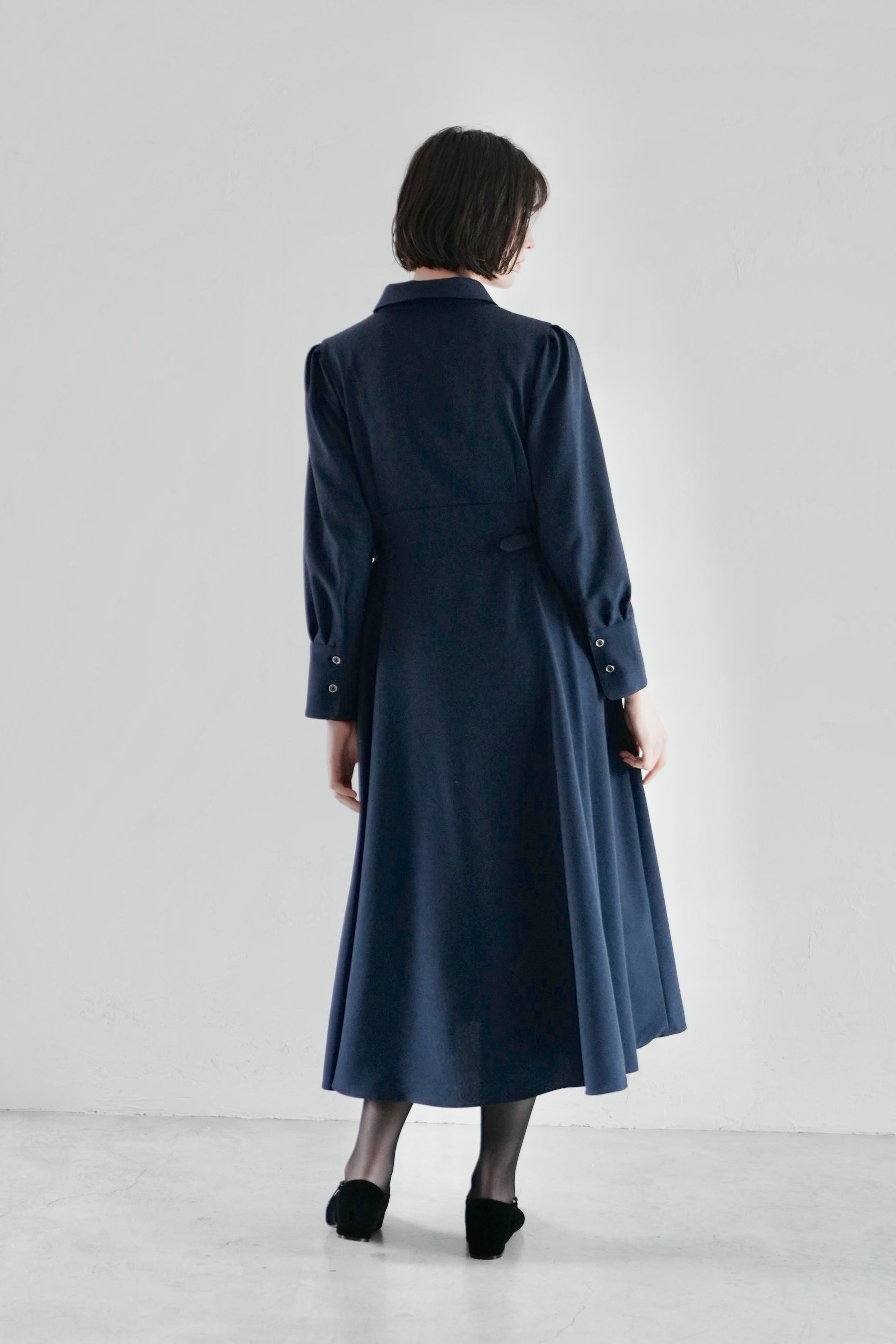 【予約商品】Cecile dress / navy