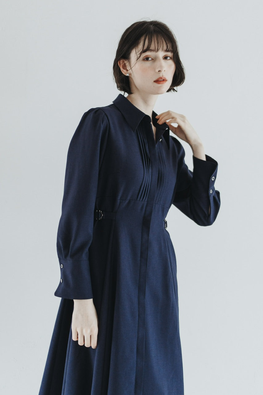 【予約商品】Cecile dress / navy