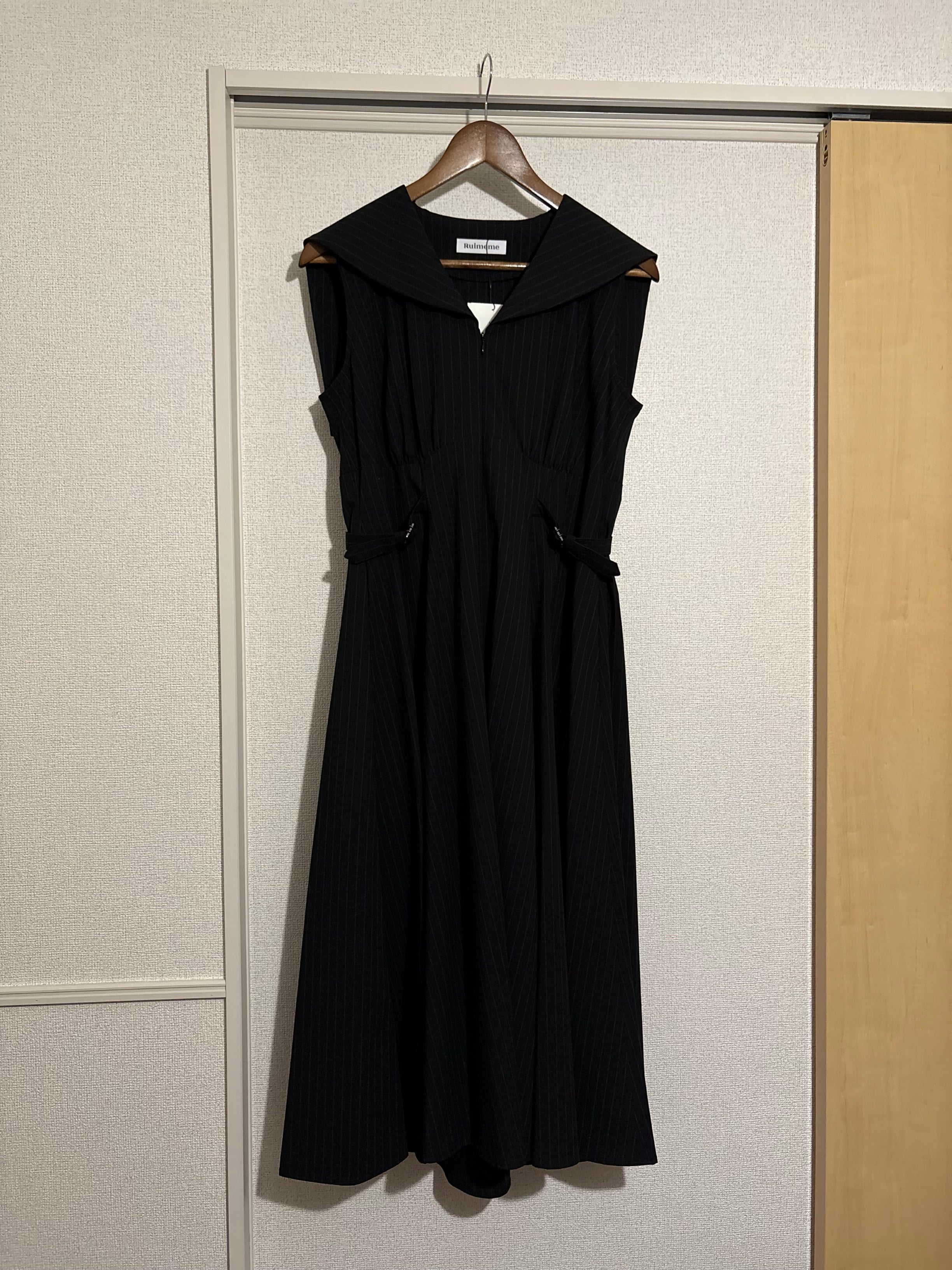 【サンプル】sailor collar stripe dress