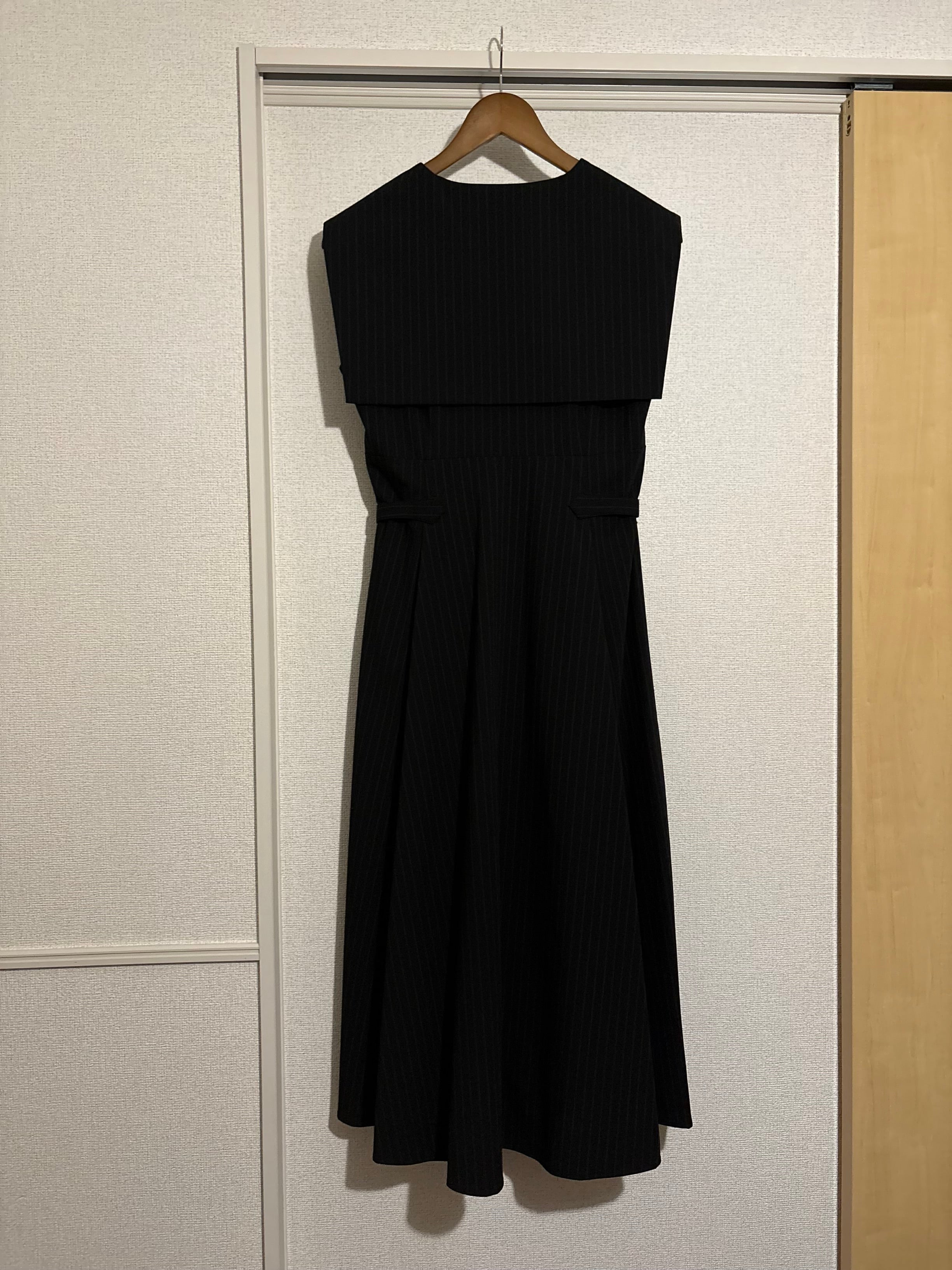 【サンプル】sailor collar stripe dress