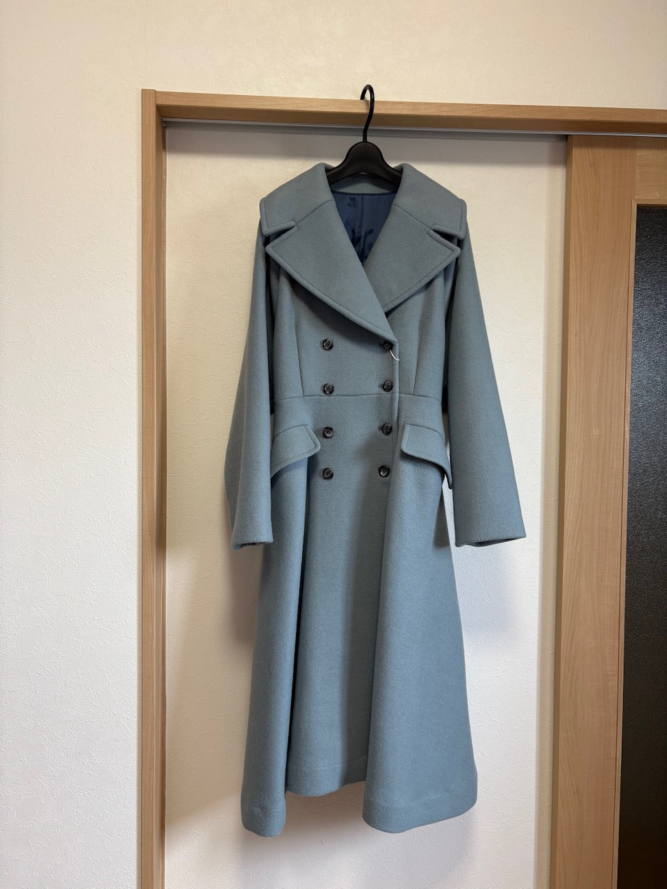 【サンプル】classic flare dress coat