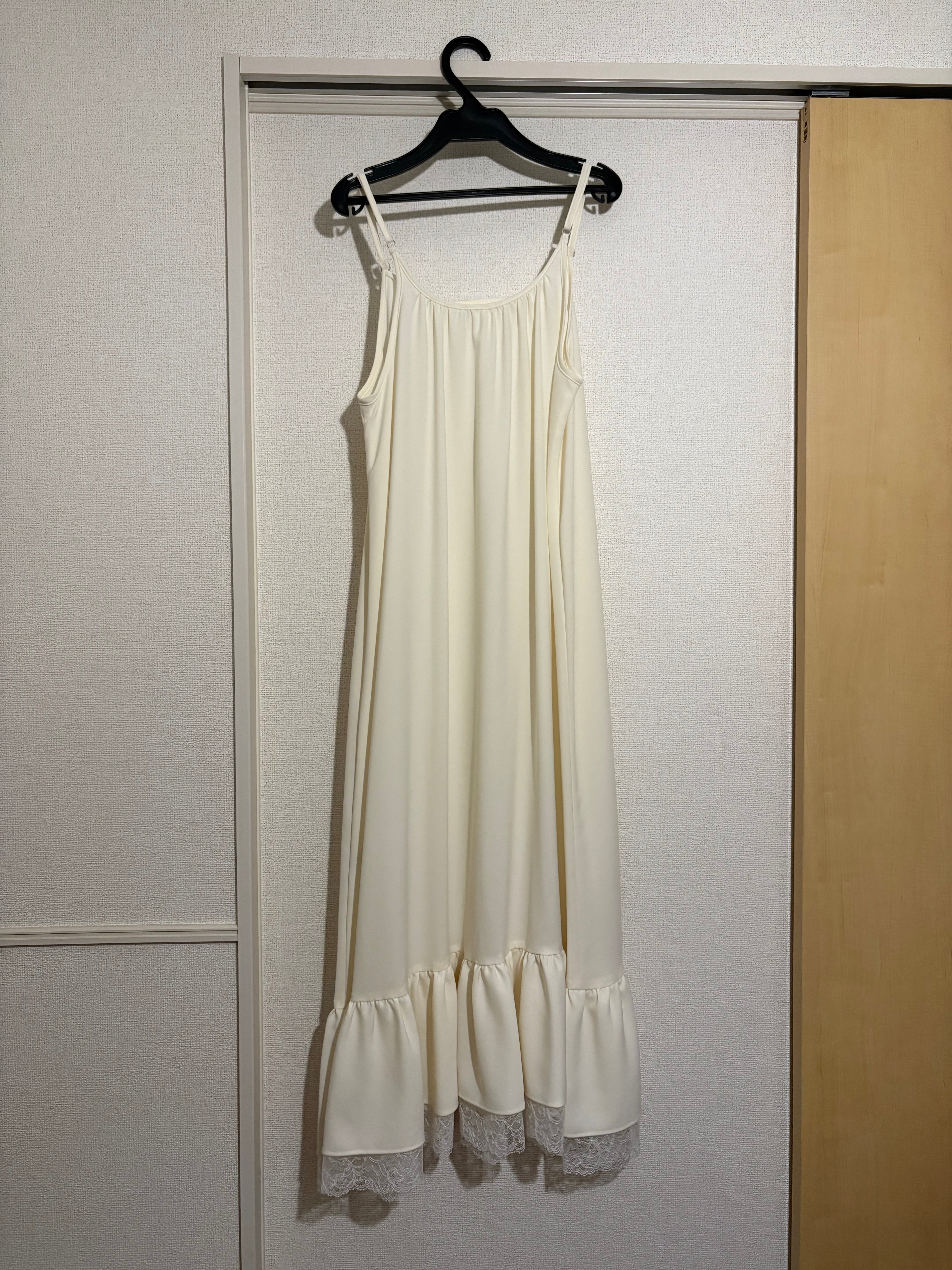 【B品】6th camisole frill dress 02.