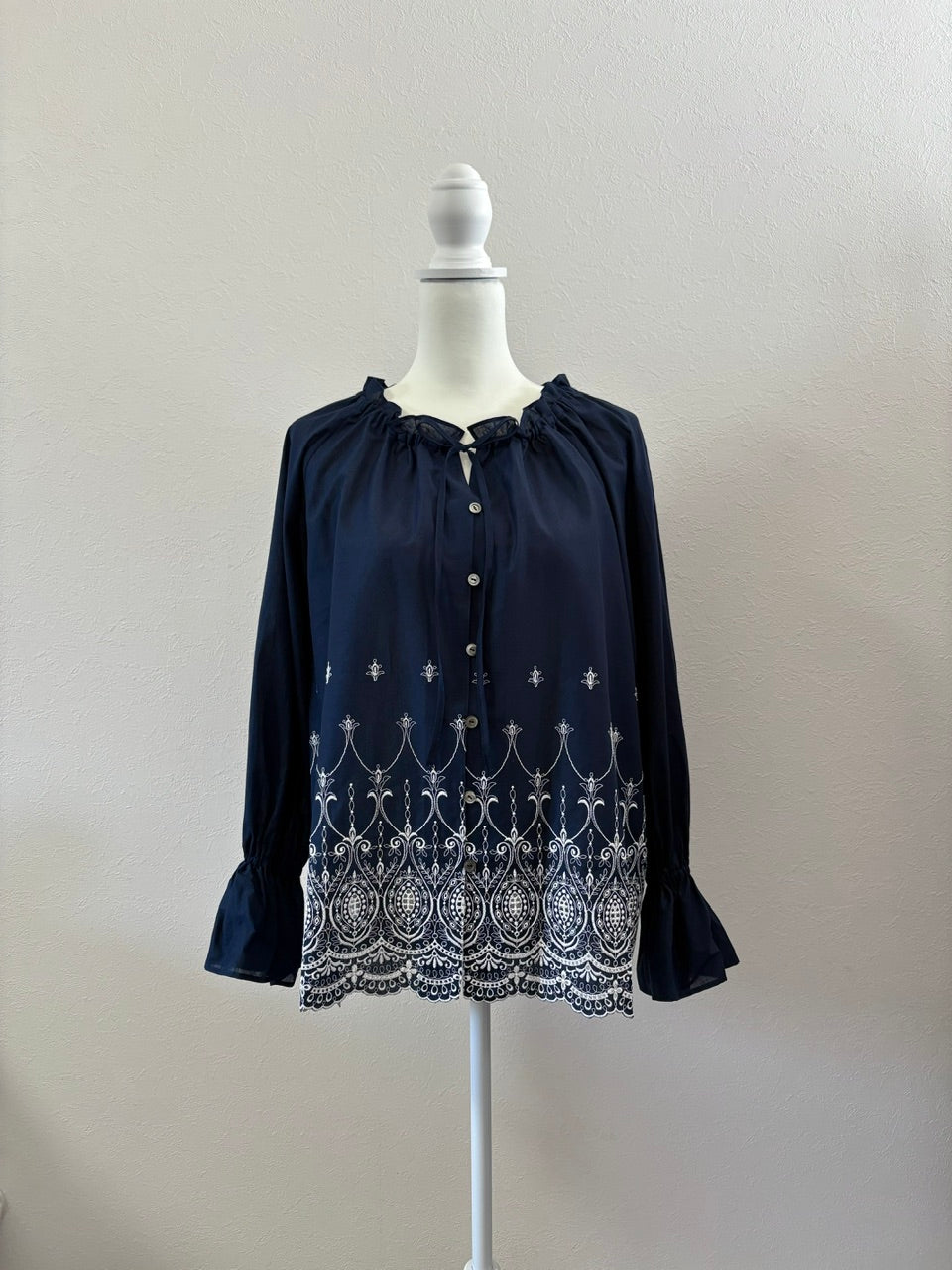 Giselle blouse / navy