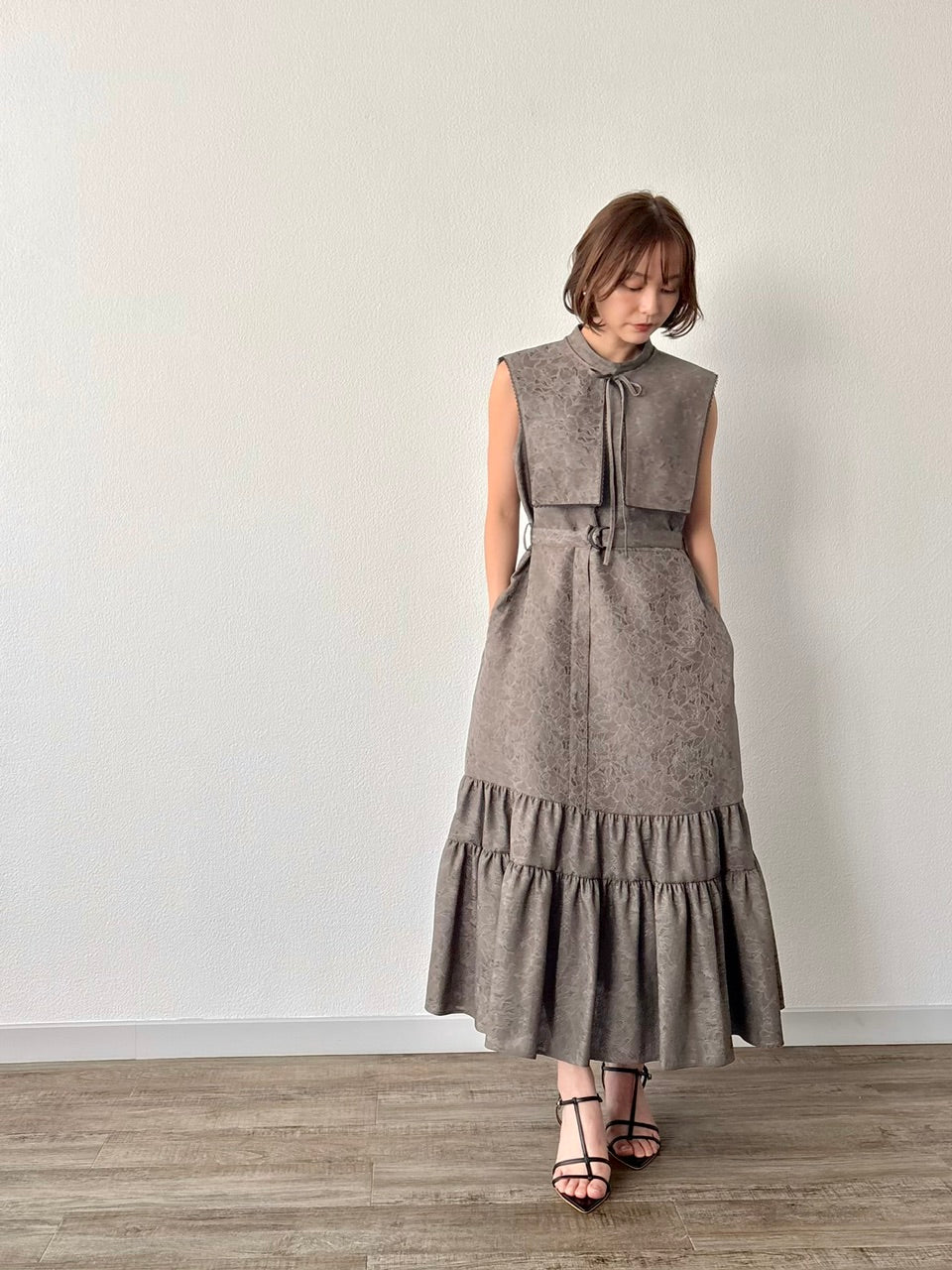 Laurence dress / brown