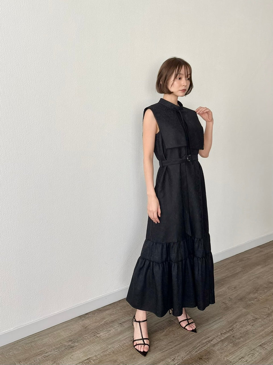 Laurence dress / black