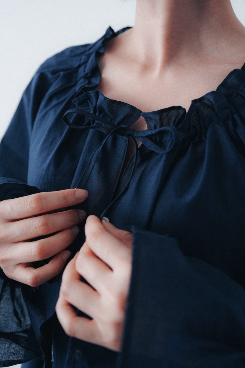 Giselle blouse / navy