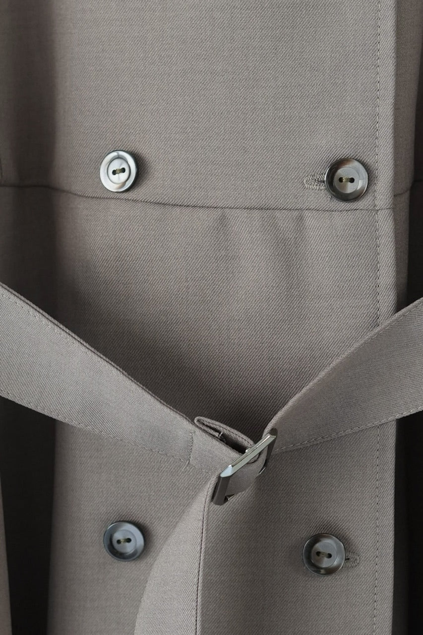 Trench flare dress【予約商品】