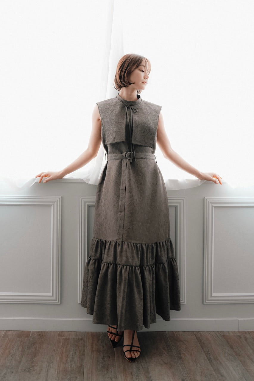 Laurence dress / brown