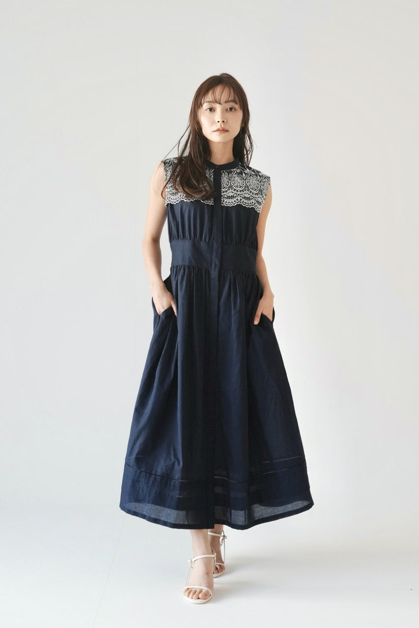 Amélie embroidery dress【予約商品】