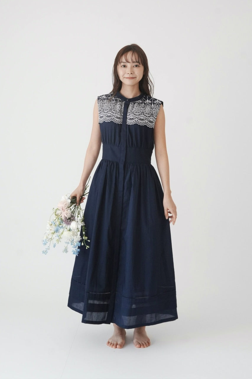 Amélie embroidery dress【予約商品】