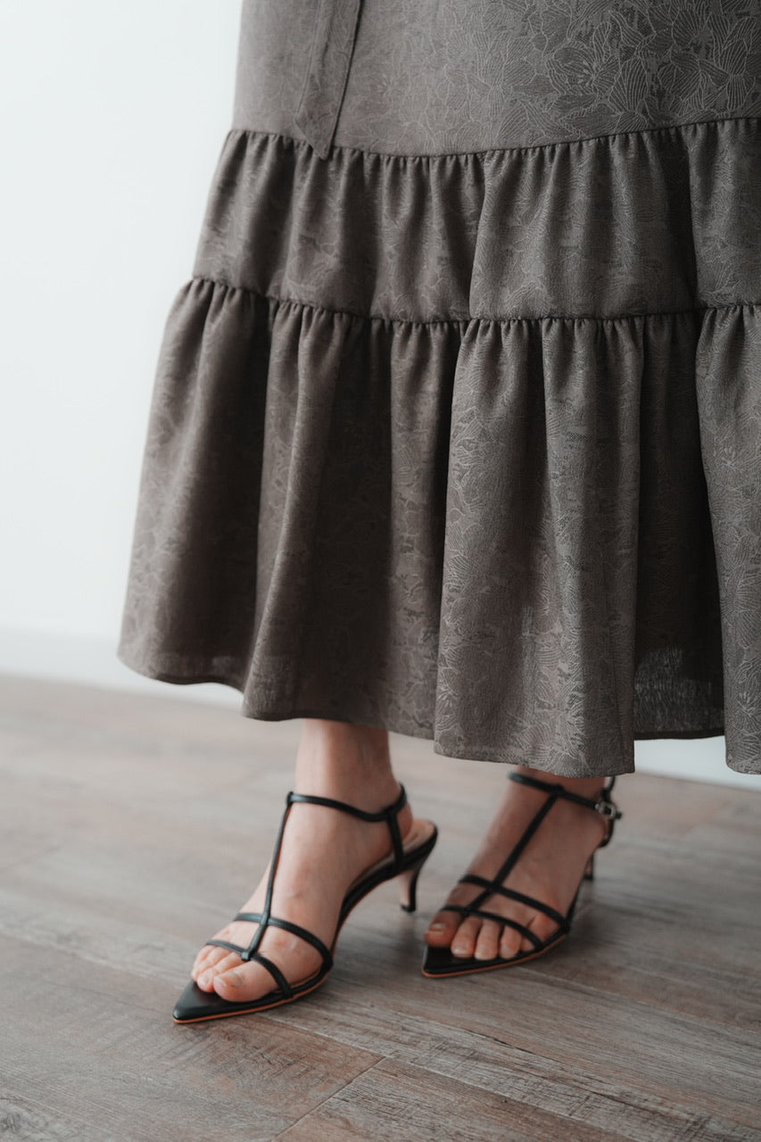 Laurence dress / brown