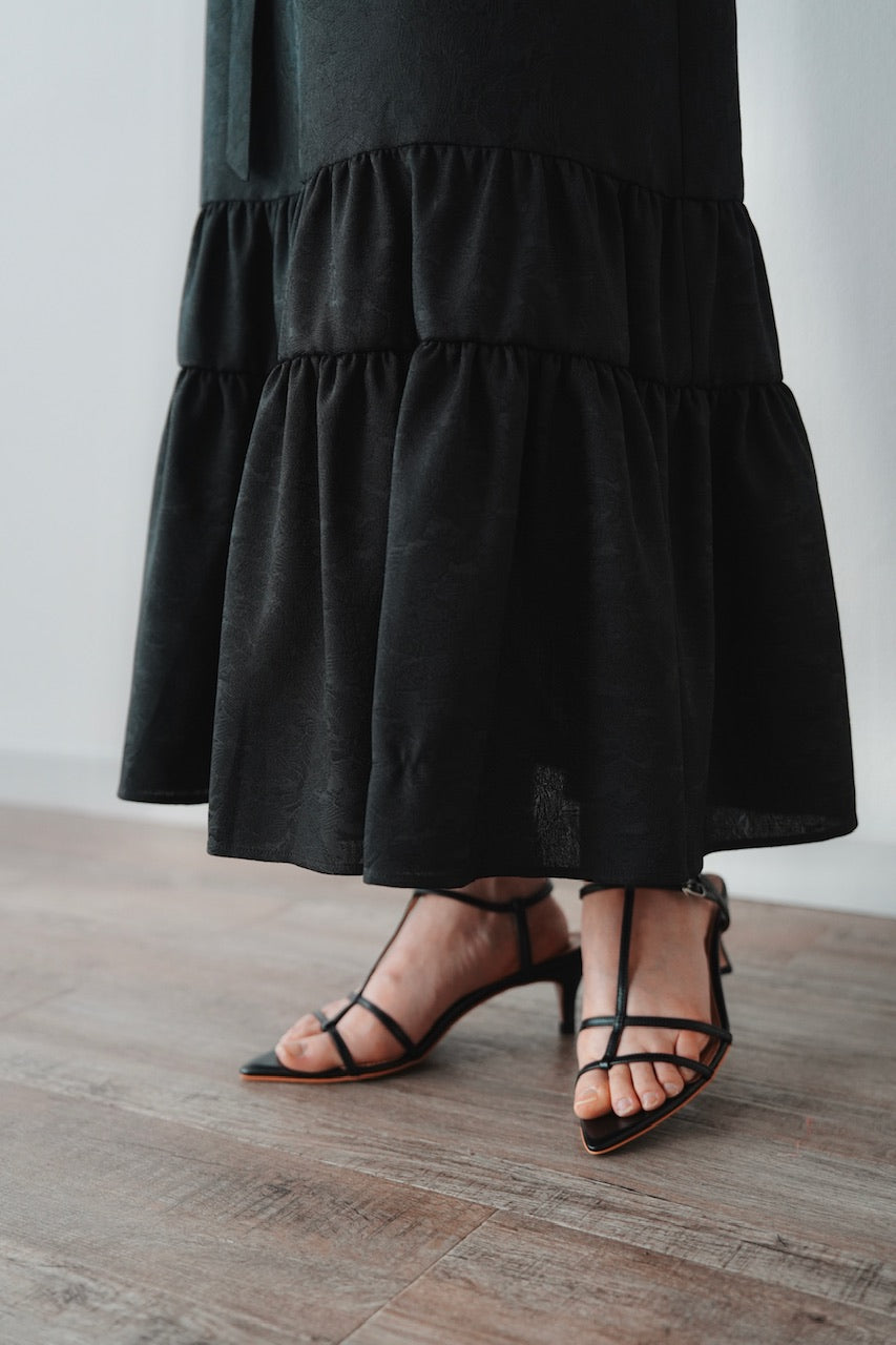 Laurence dress / black
